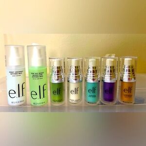 HUGE SALE!! 5 e.l.f Face Primers and 2 Setting Sprays ALL FOR $30!!!😱🔥🛍️